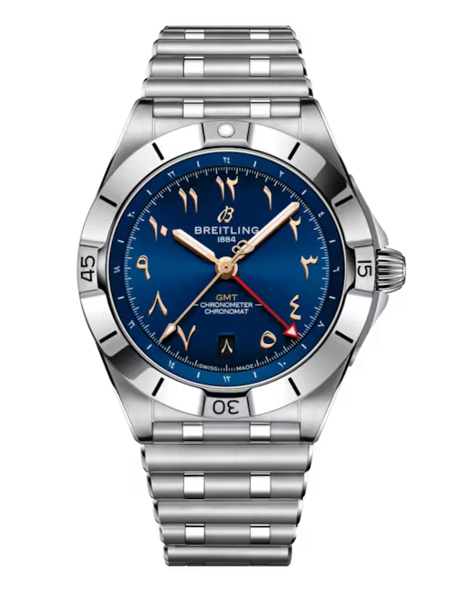 Review Breitling Chronomat 40 GMT Replica Watch A32398E71C1A1